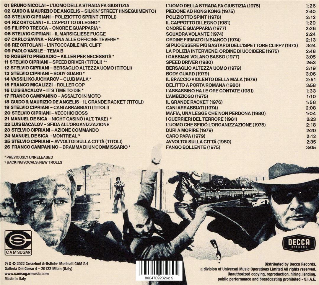 Piombo: Italian Crime Soundtracks from the Years of Lead 1973-1981 cover art