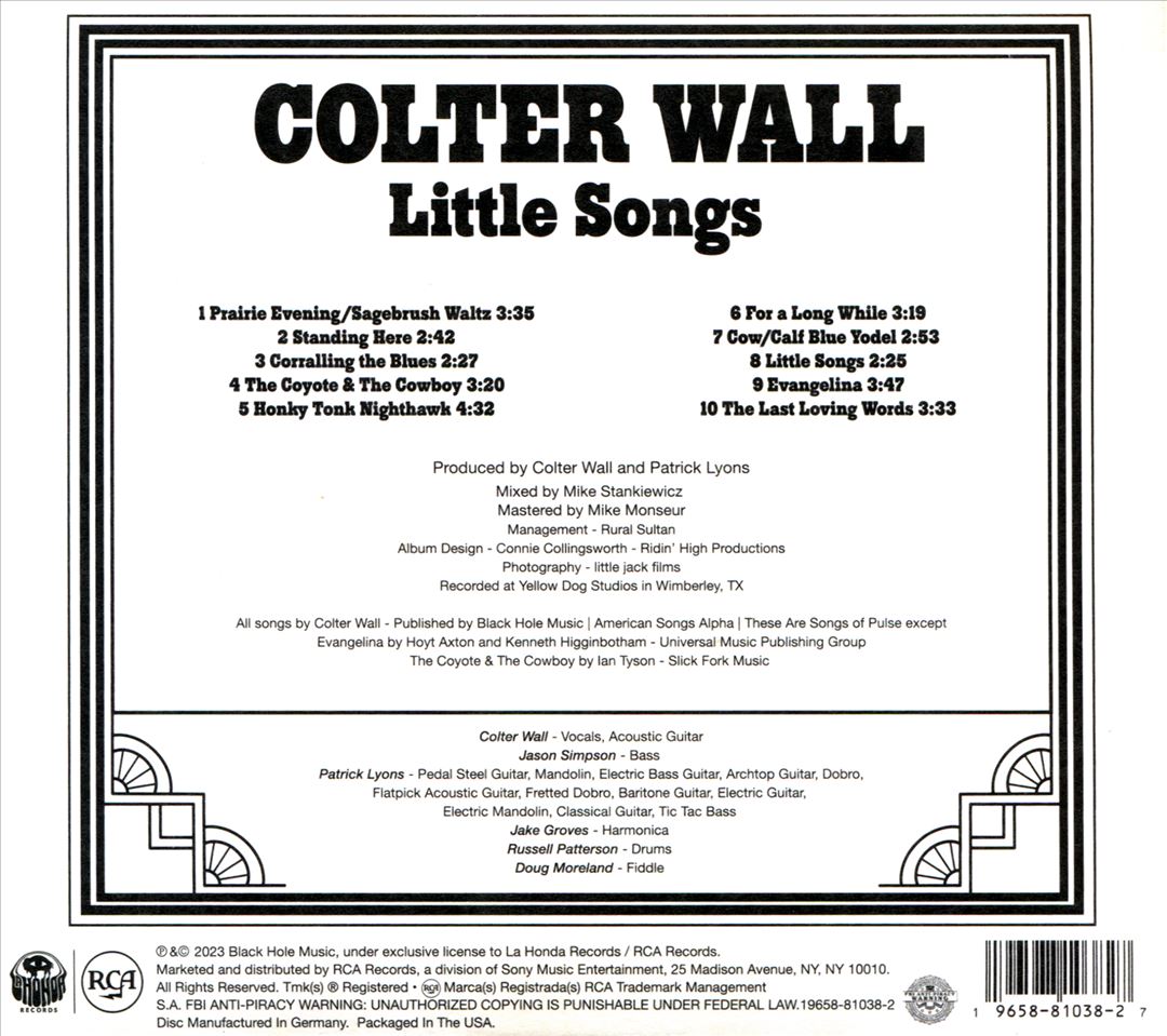 Little Songs cover art