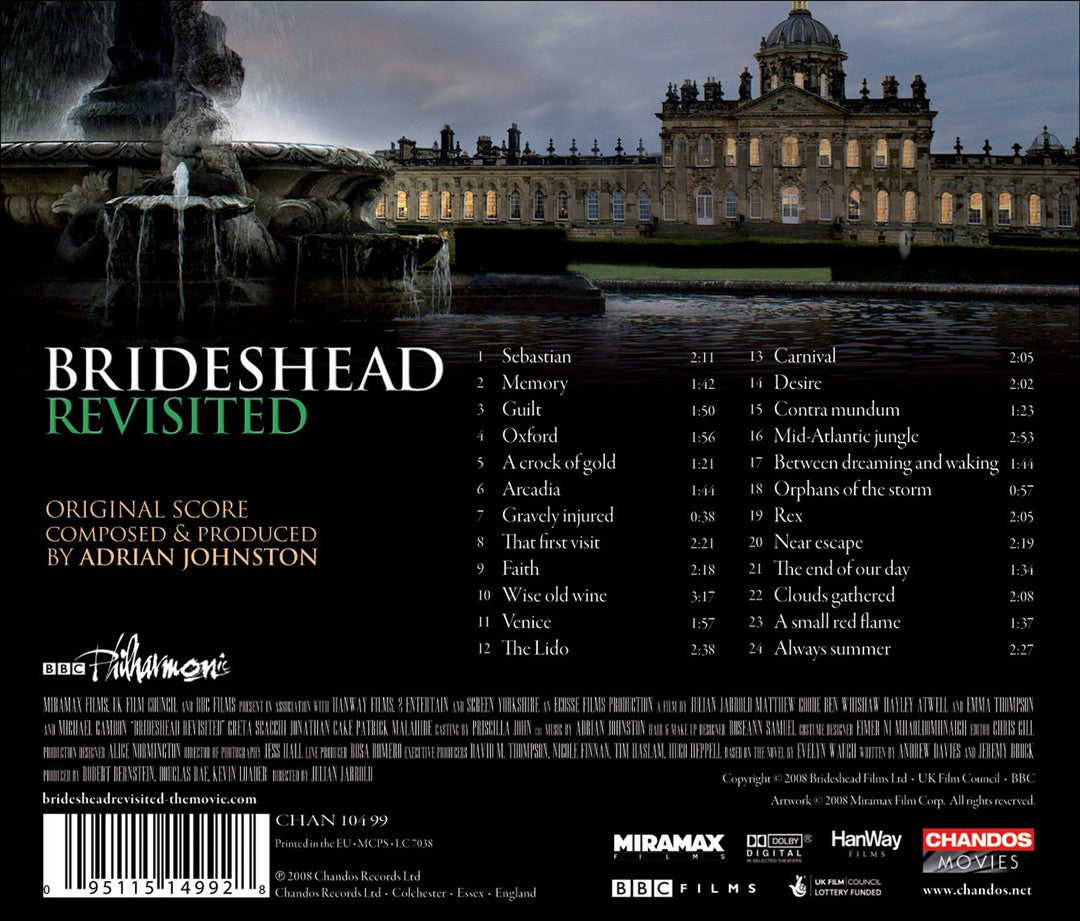 Brideshead Revisited cover art