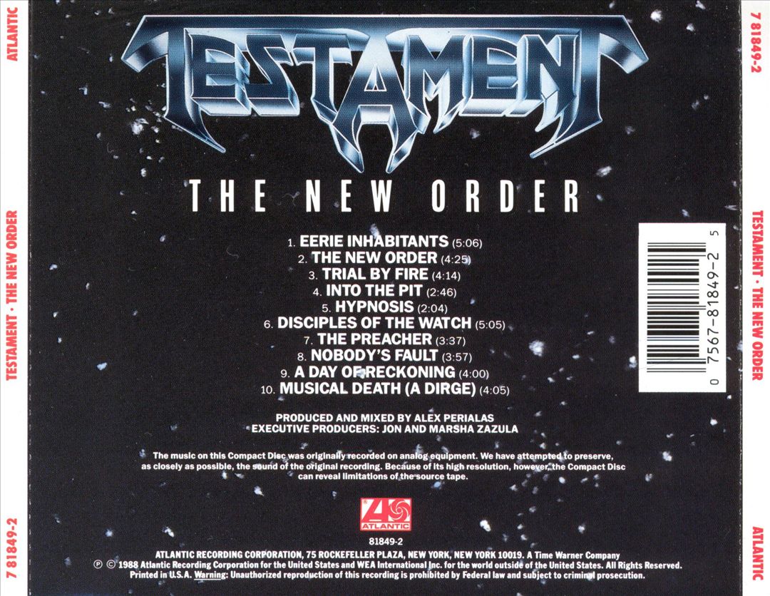 New Order cover art