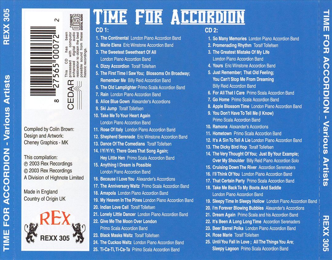 Time for Accordion cover art