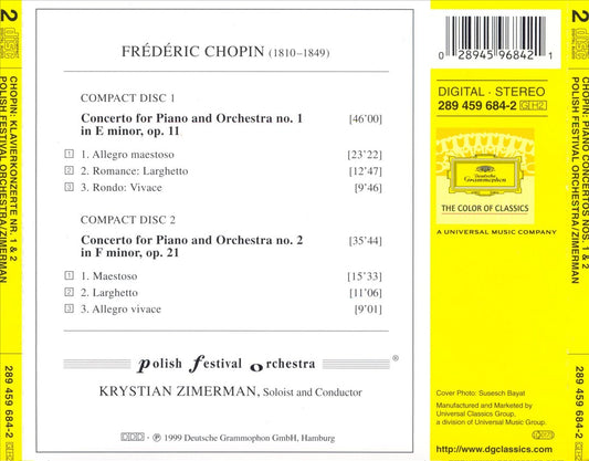 Chopin: Piano Concertos Nos. 1 & 2 cover art