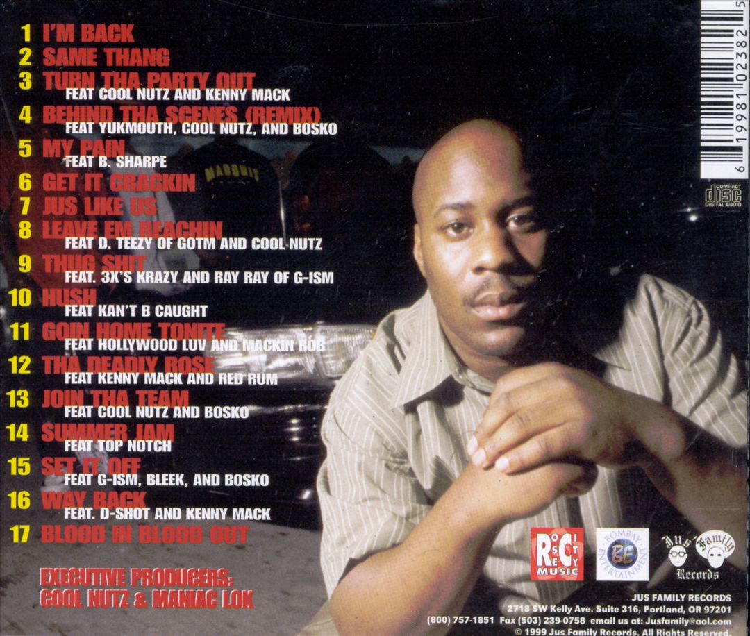 I'm Back cover art