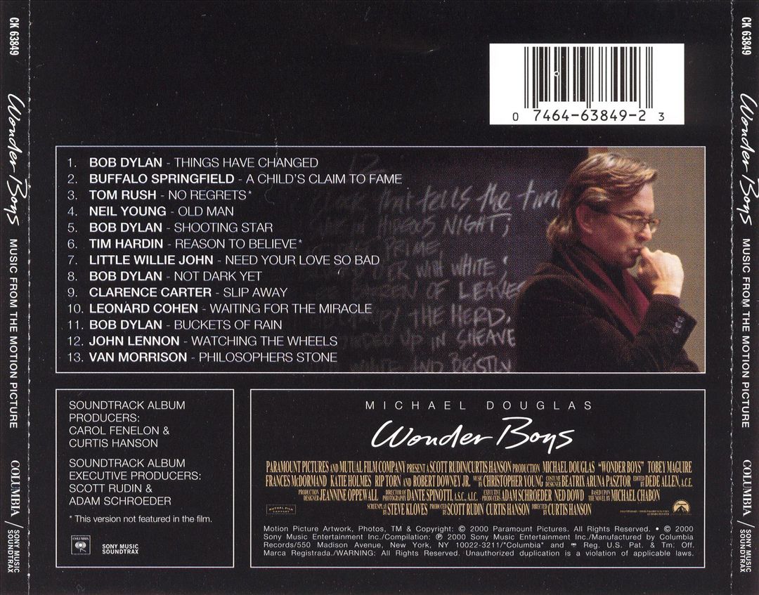 Wonder Boys [Original Soundtrack] cover art