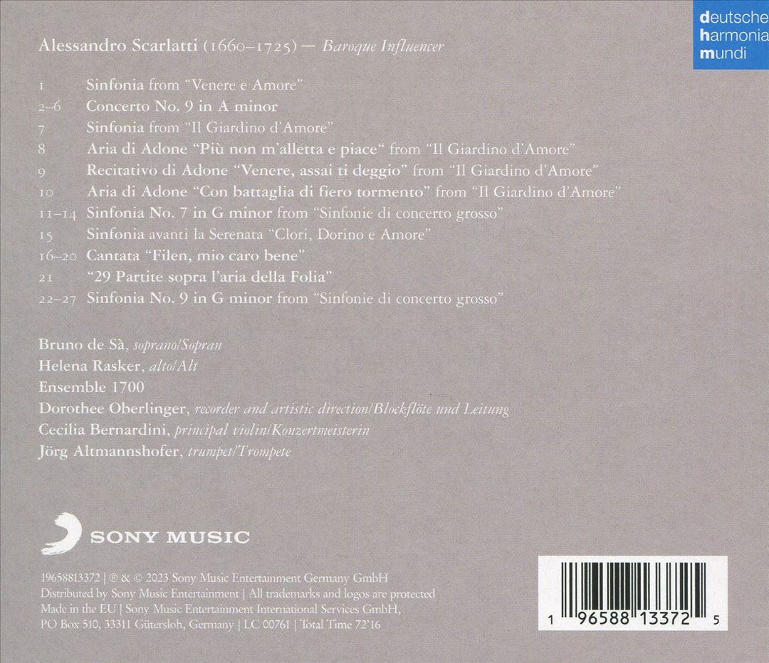 Alessandro Scarlatti: Baroque Influencer cover art
