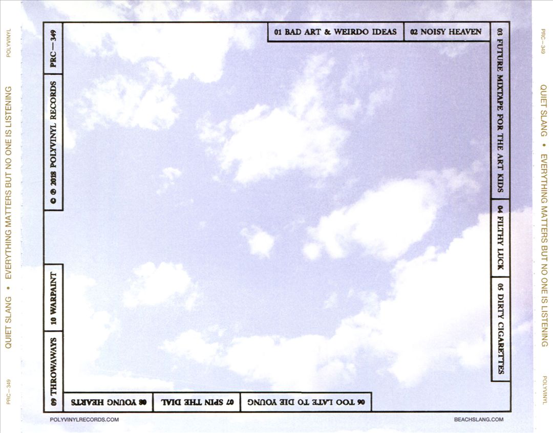 Everything Matters But No One Is Listening cover art