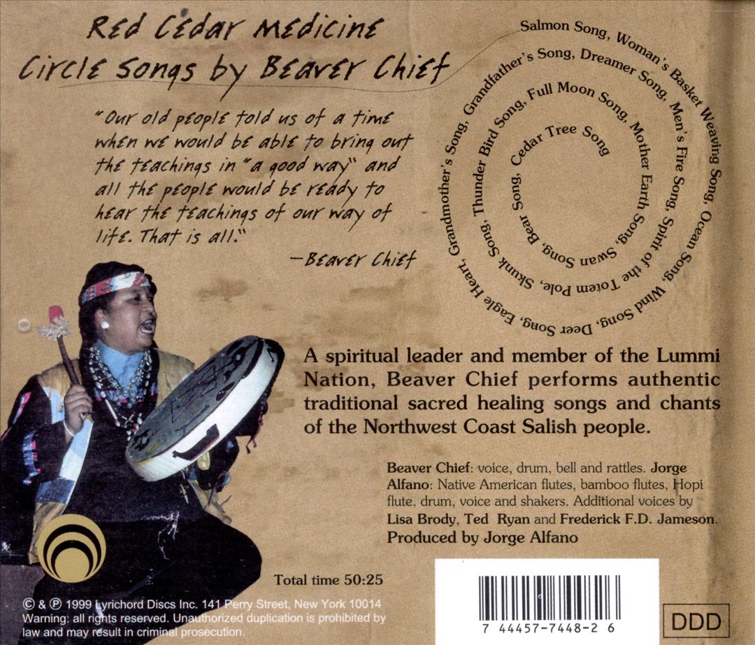 Red Cedar Medicine: Circle Songs by Beaver Chief cover art