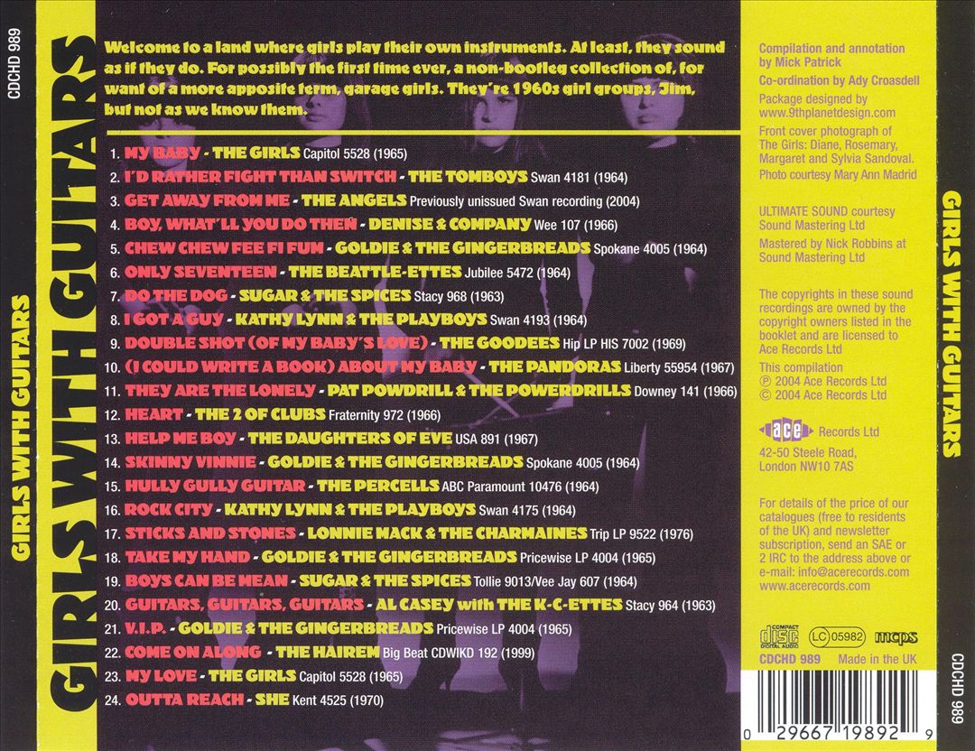 Girls With Guitars cover art