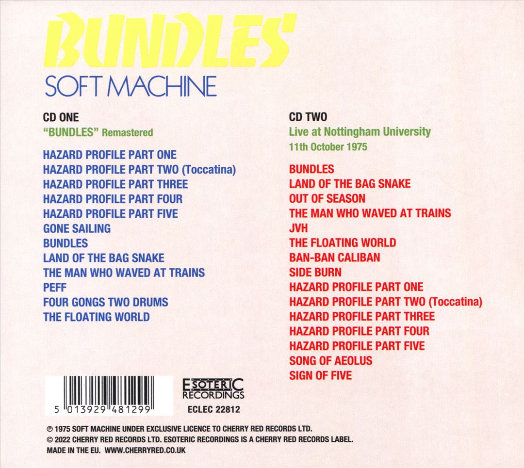 Bundles [Expanded 2CD Edition] cover art