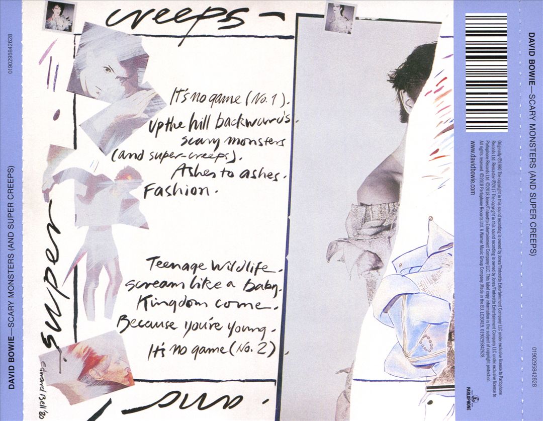 Scary Monsters cover art