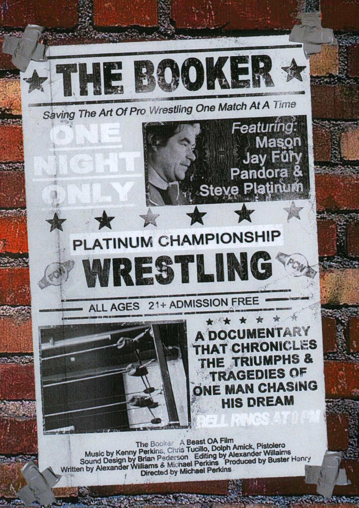 Booker The cover art