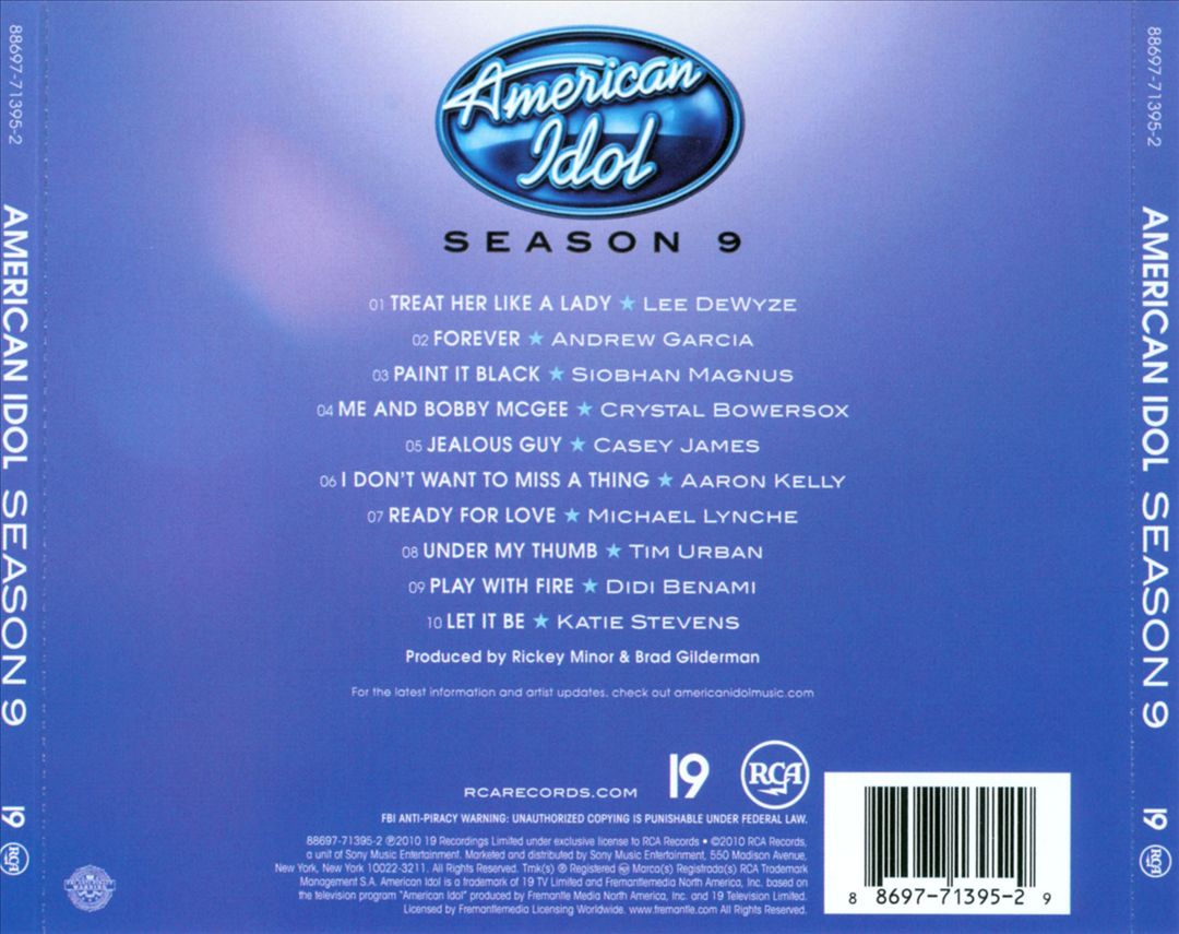 American Idol: Season 9 cover art