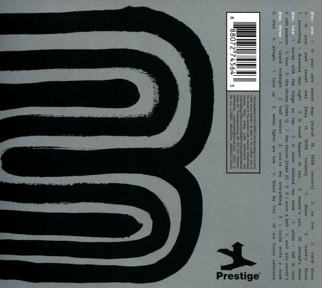 Miles '56: The Prestige Recordings [3 CD] cover art