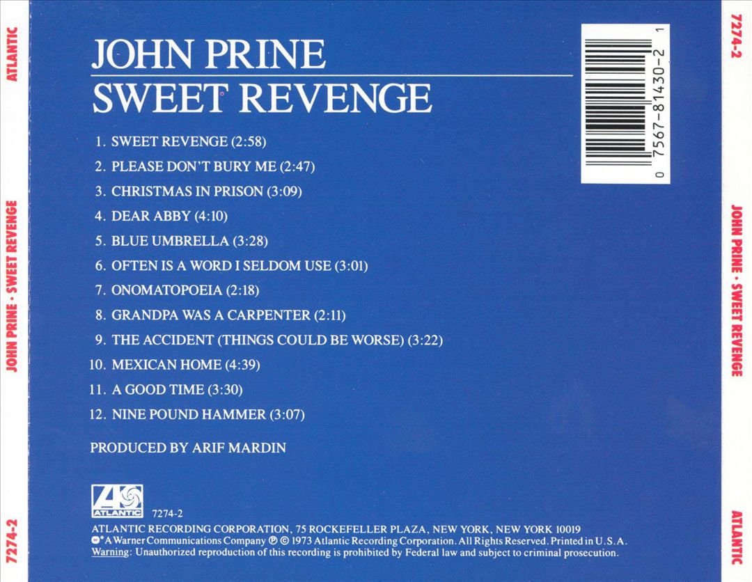 Sweet Revenge cover art