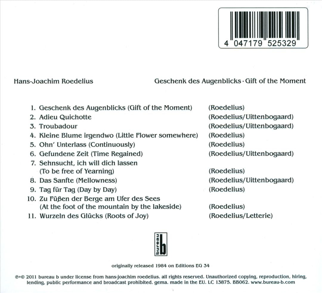 Geschenk des Augenblicks (Gift of the Moment) cover art