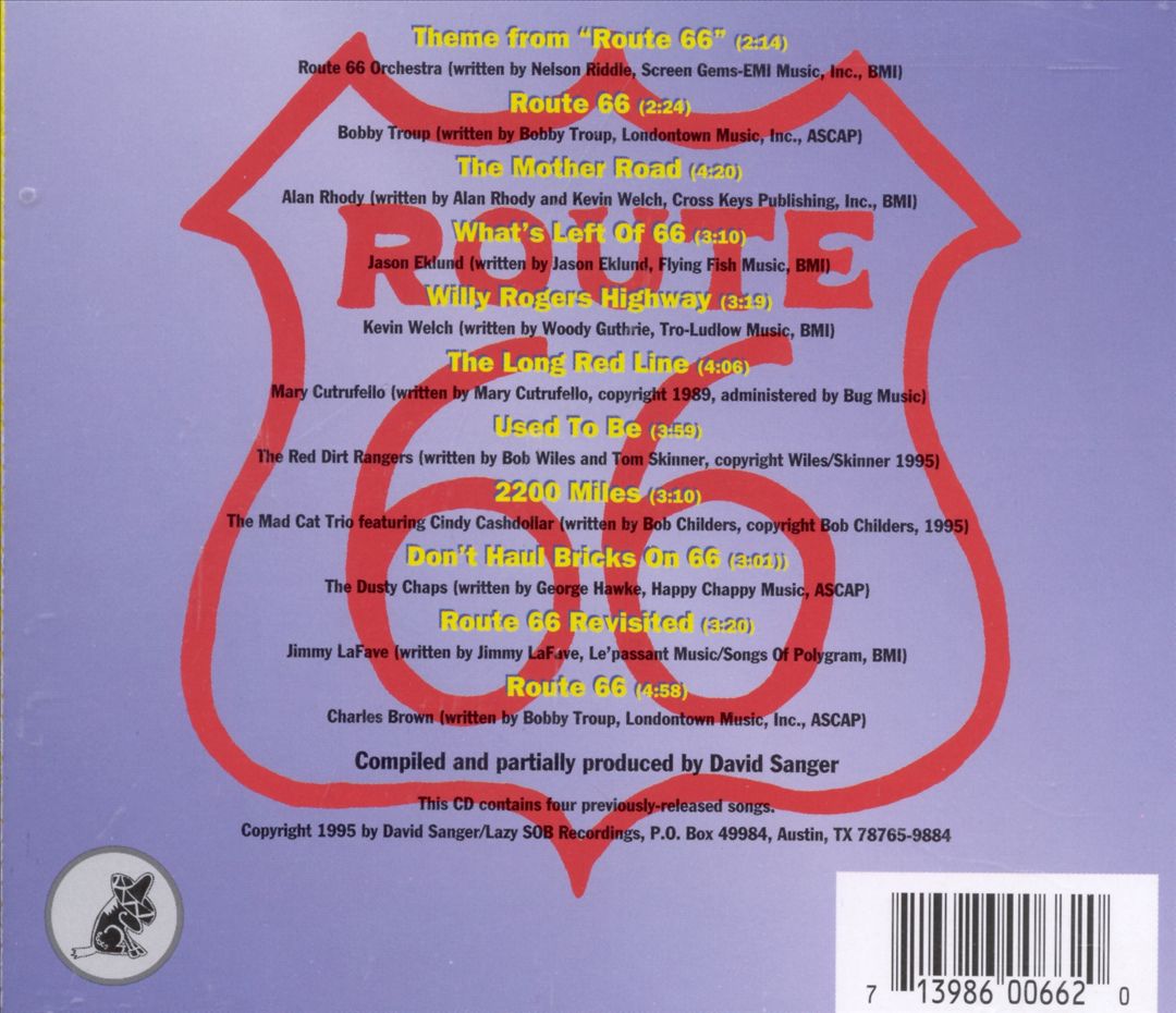 Songs of Route 66: All-American Highway cover art