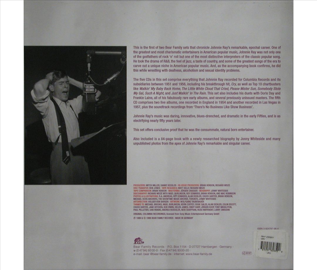 Cry [Bear Family Box Set] cover art