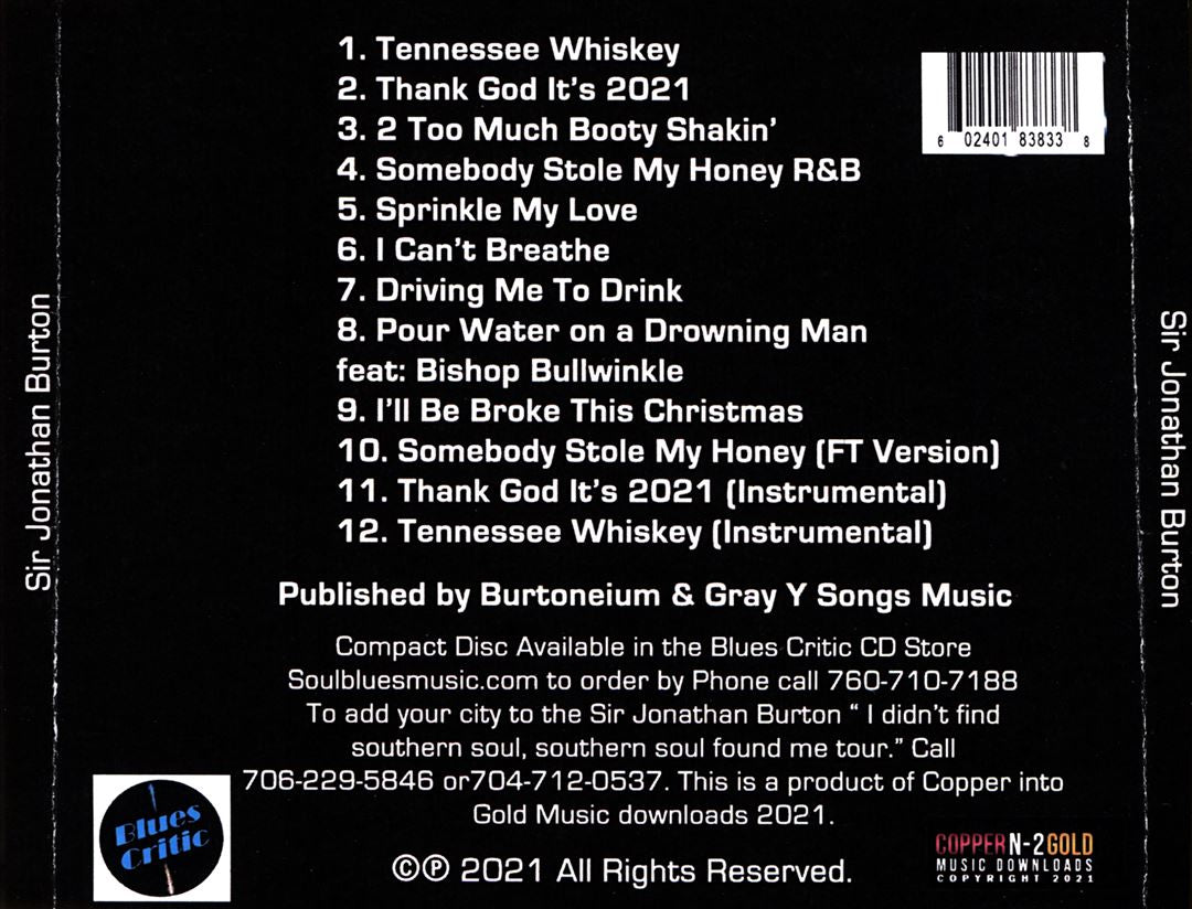 Tennessee Whiskey cover art