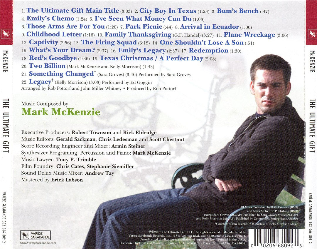 Ultimate Gift [Original Motion Picture Soundtrack] cover art