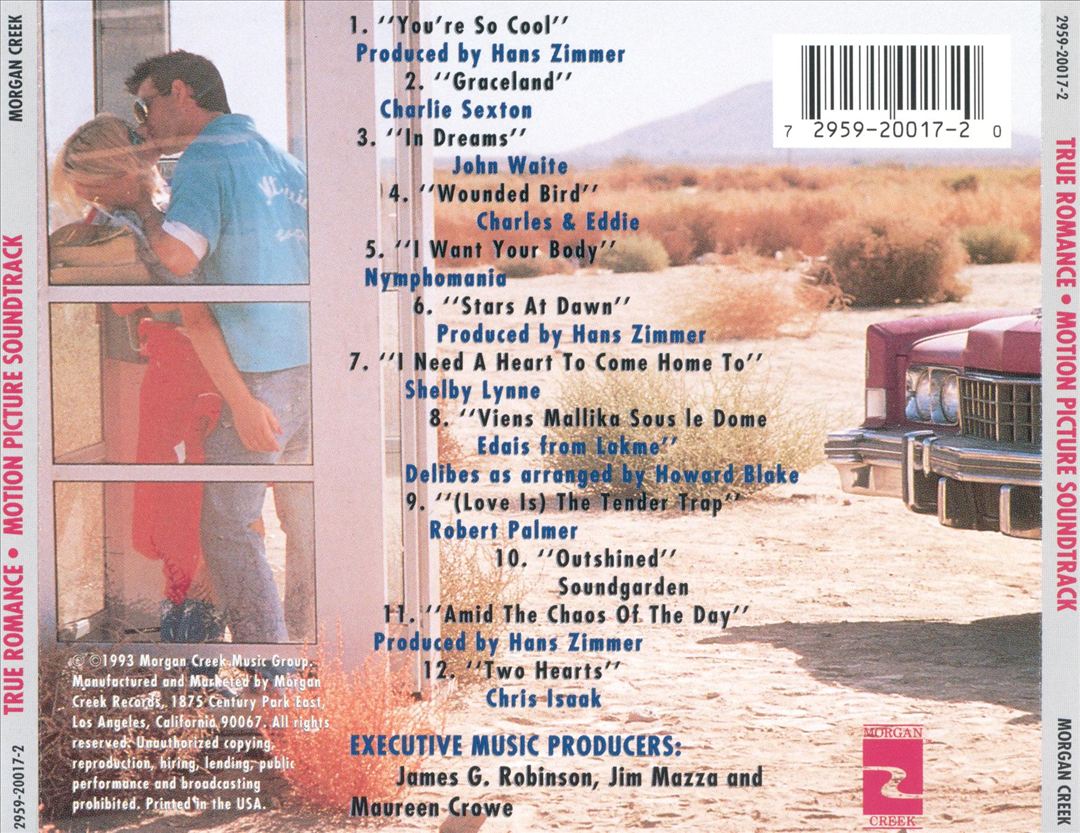 True Romance [Motion Picture Soundtrack] cover art