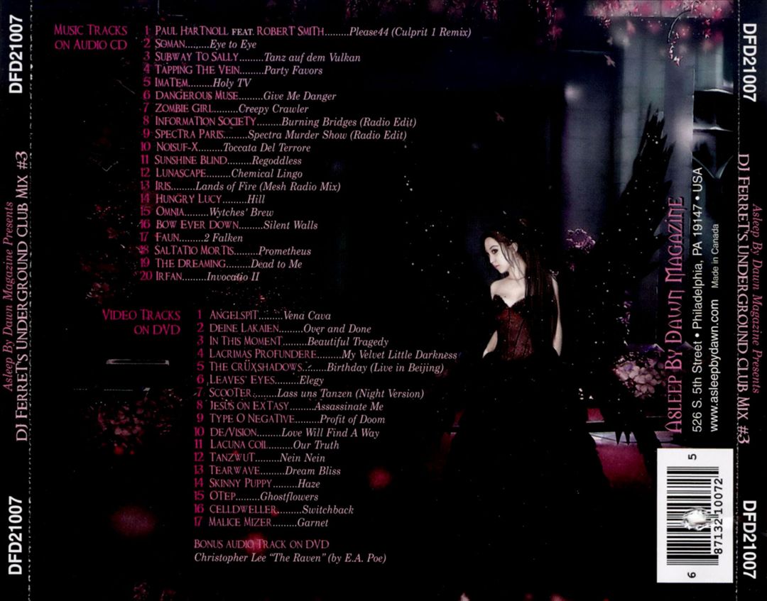 DJ Ferret's Underground Club Mix, No. 3 cover art