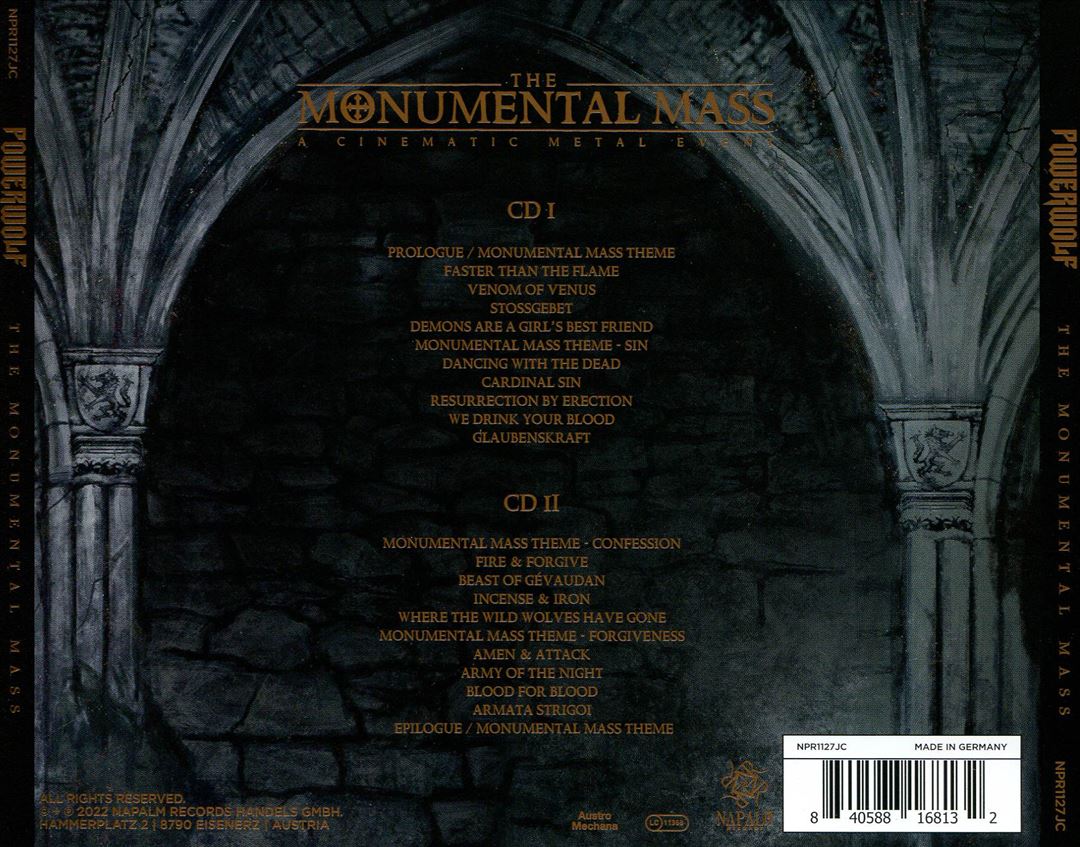 Monumental Mass: A Cinematic Metal Event cover art
