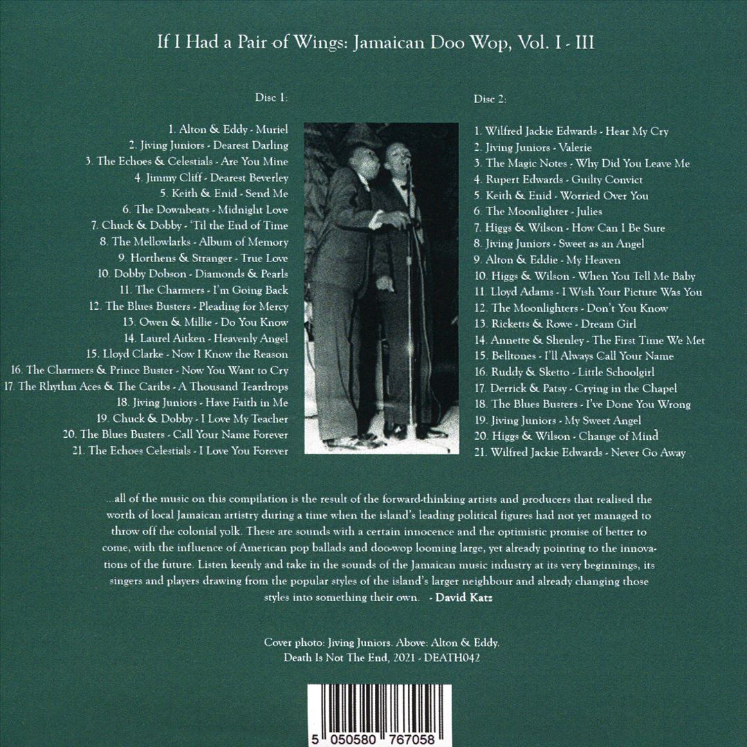If I Had a Pair of Wings: Jamaican Doo Wop, Vols. 1-3 cover art
