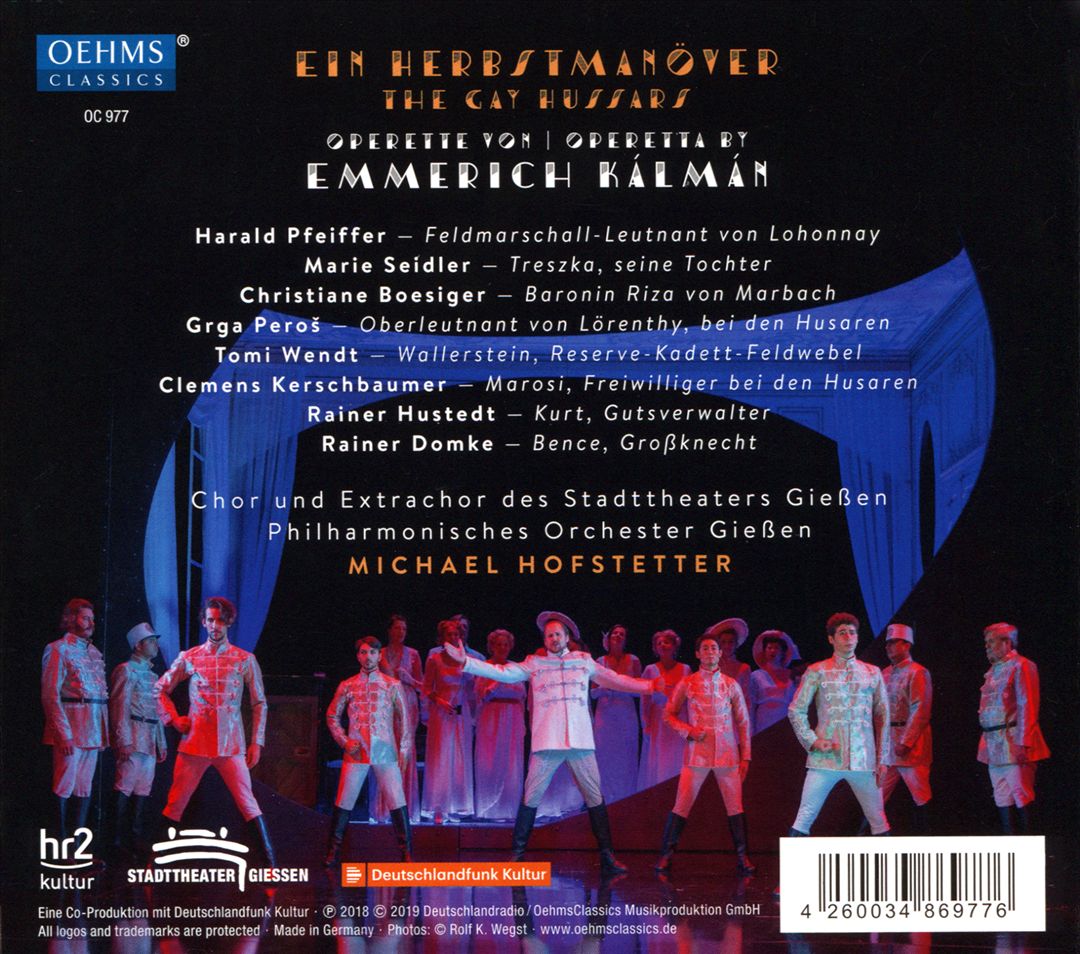 Emmerich Kálmán: Ein Herbstmanöver cover art