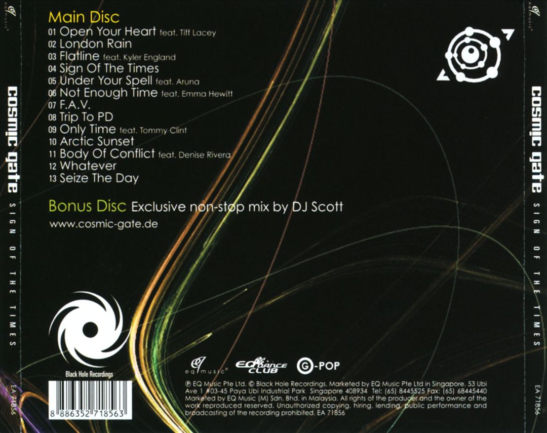 Sign of the Times [Bonus DVD] cover art