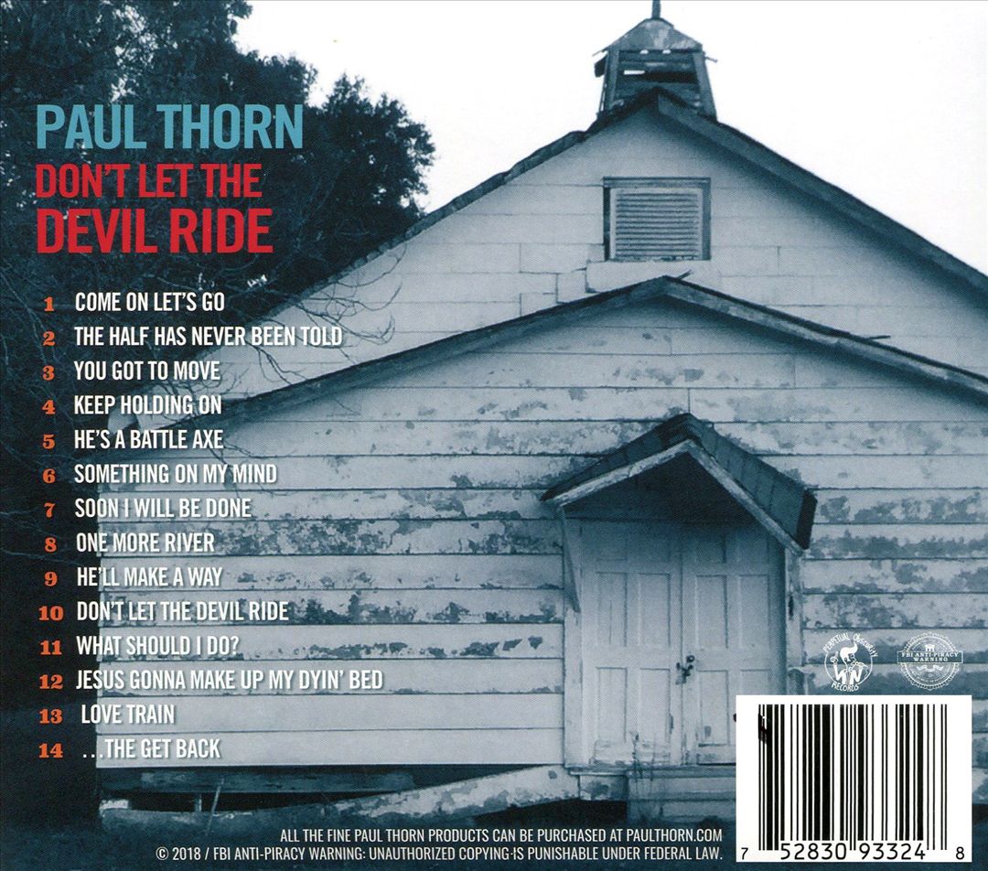 Don't Let the Devil Ride cover art