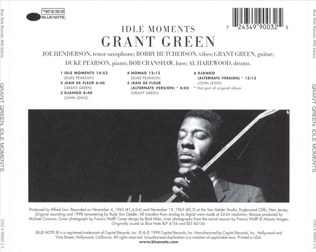 Idle Moments cover art