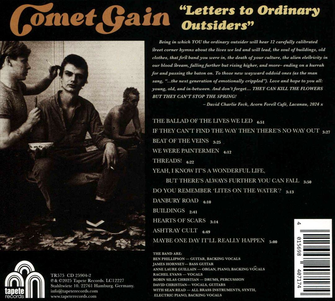 Letters To Ordinary Outsiders cover art
