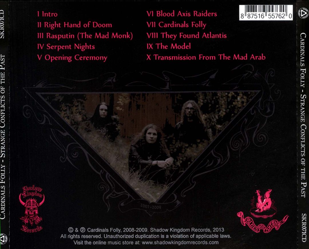 Strange Conflicts of the Past cover art