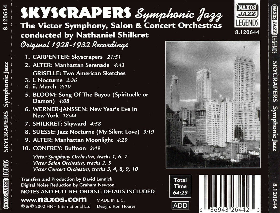 Skyscrapers: Symphonic Jazz cover art