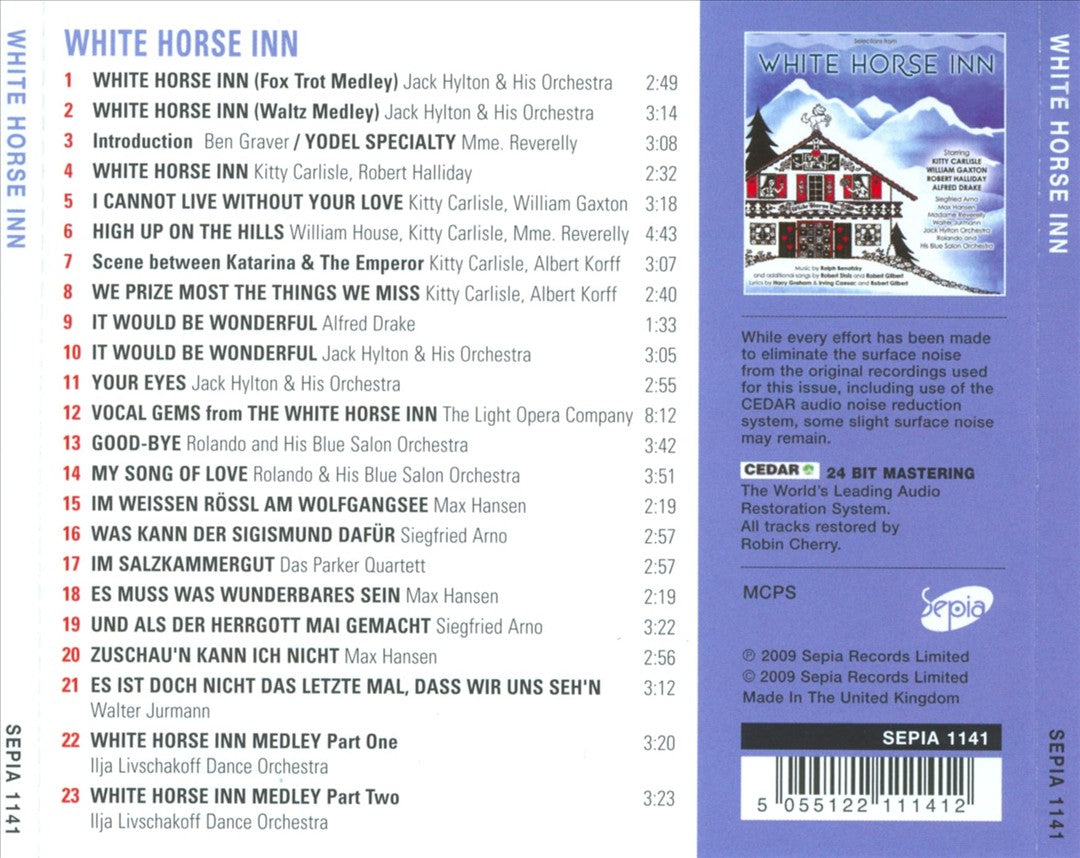 White Horse Inn cover art