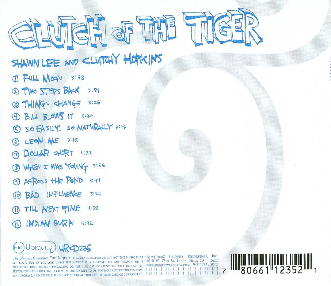 Clutch of the Tiger cover art