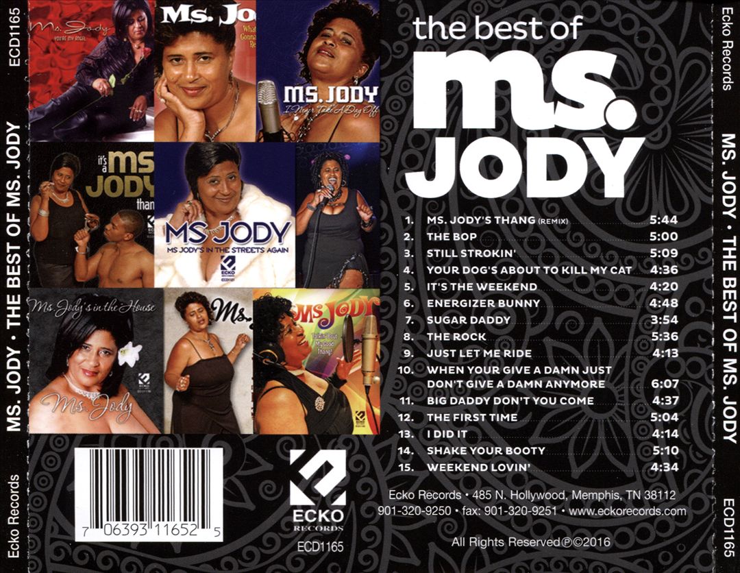 Best of Ms. Jody cover art