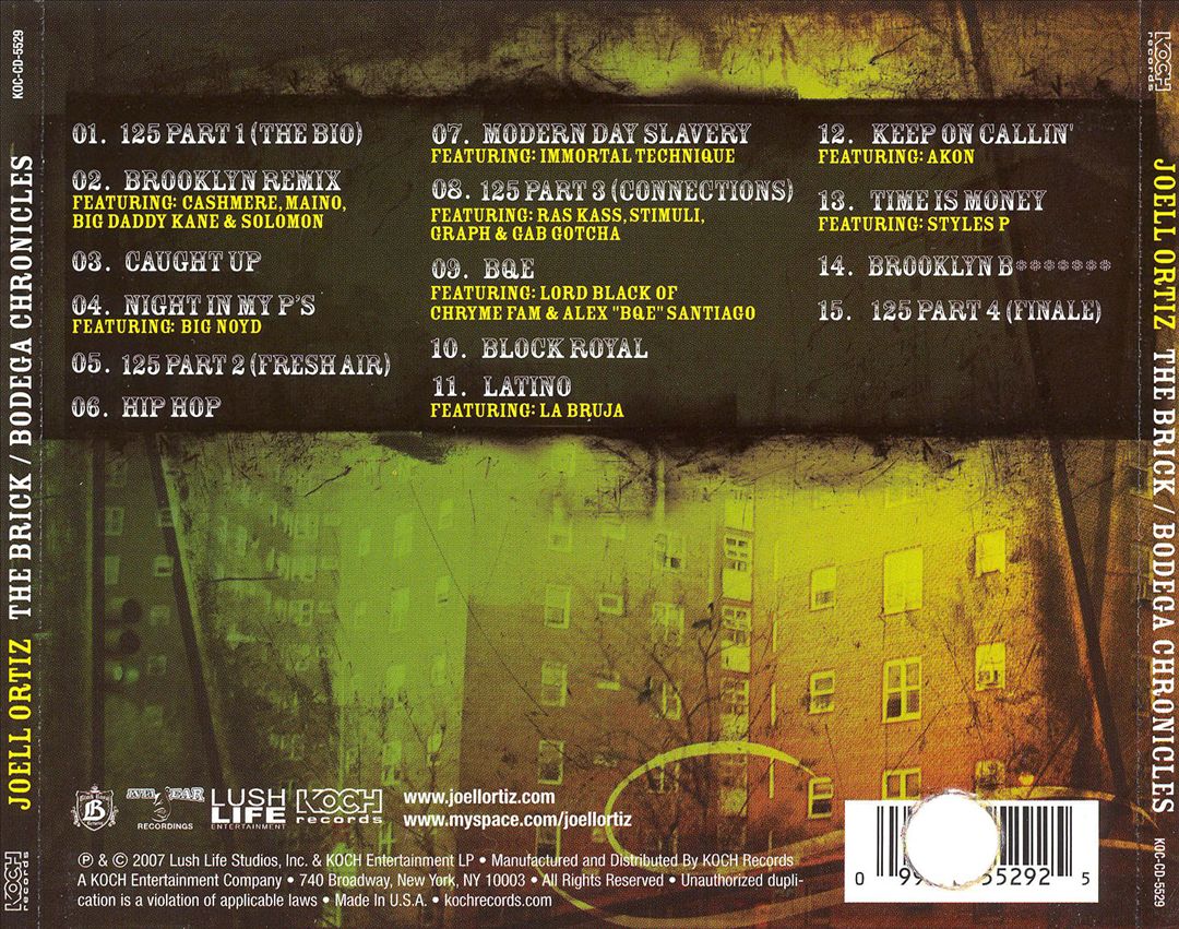Brick: Bodega Chronicles cover art