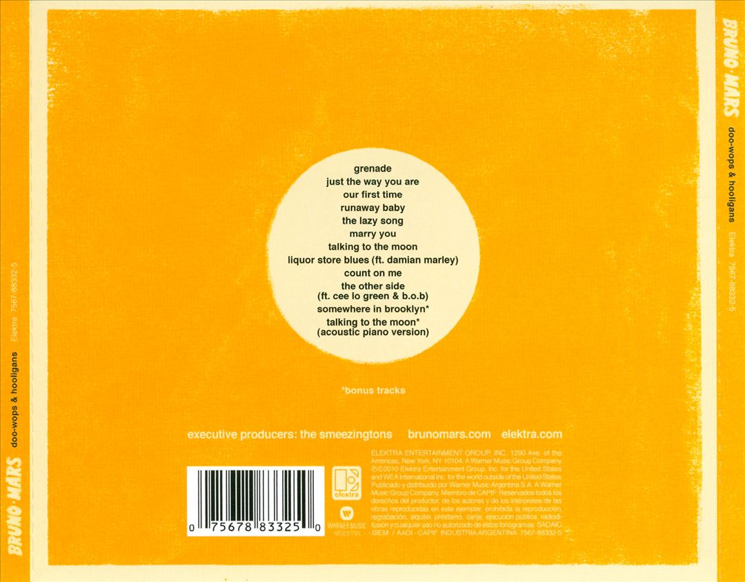Doo Wops & Hooligans [Bonus Tracks] cover art