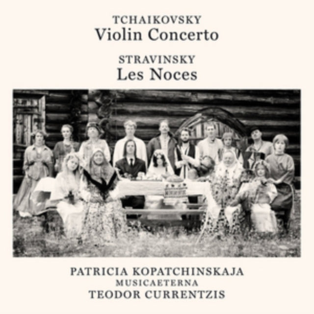 Tchaikovsky: Violin Concerto; Stravinsky: Les Noces cover art