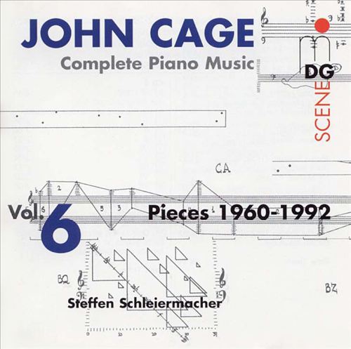 Cage: Complete Piano Music Vol. 6 cover art