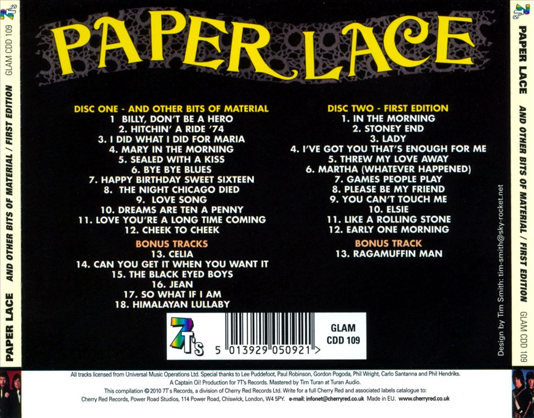 And Other Bits Of Material/First Edition cover art
