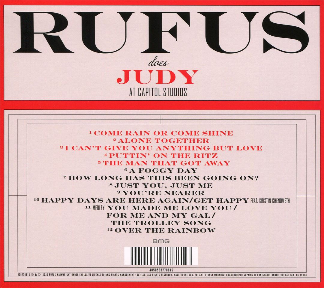 Rufus Does Judy at Capitol Studios cover art