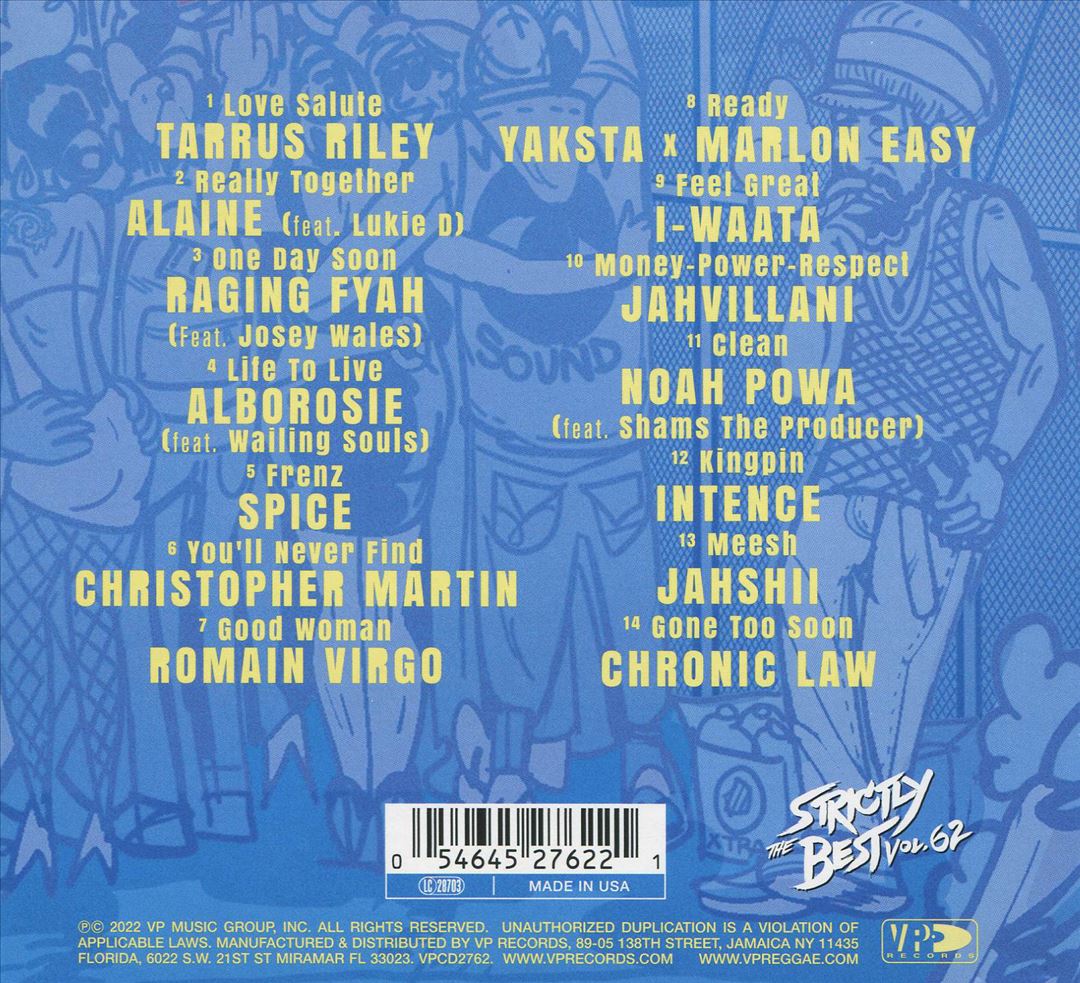 Strictly the Best, Vol. 62 cover art