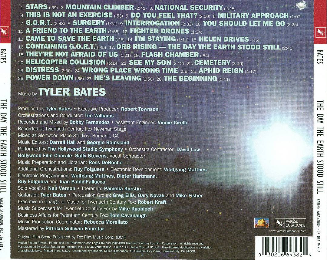 Day the Earth Stood Still [Original Motion Picture Soundtrack] cover art