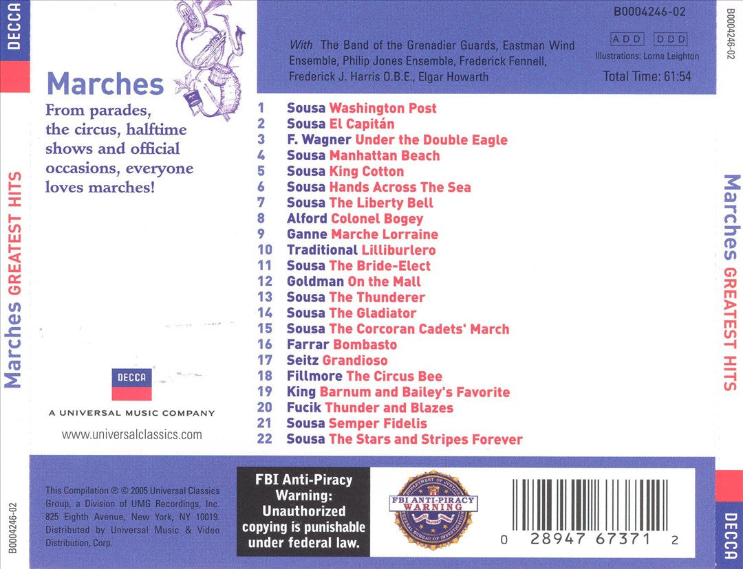 Marches: Greatest Hits cover art