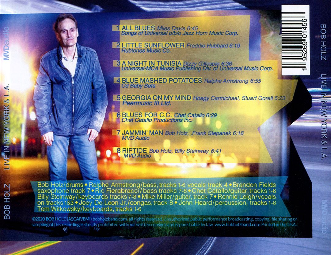 Live in New York and L.A. cover art