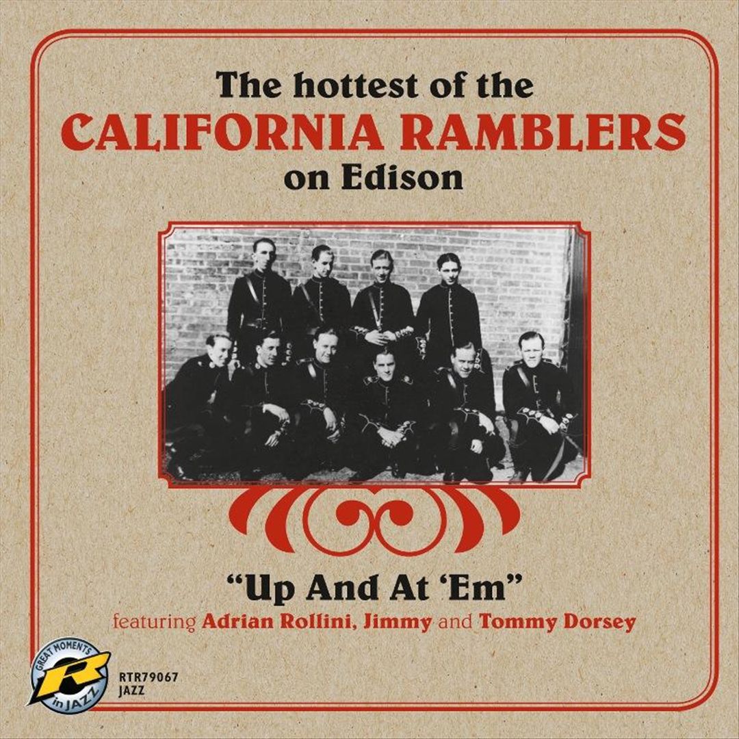 Up & At 'Em: The Hottest of the California Ramblers on Edison cover art