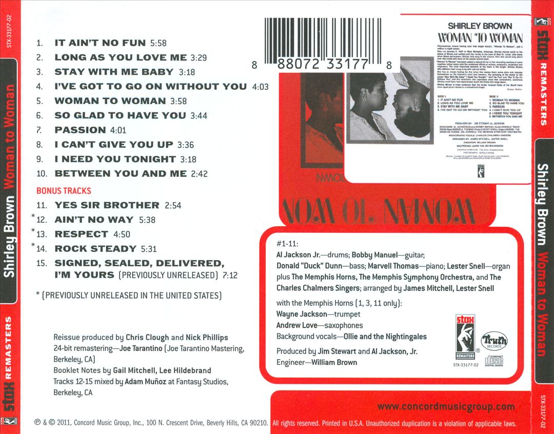 Woman to Woman cover art