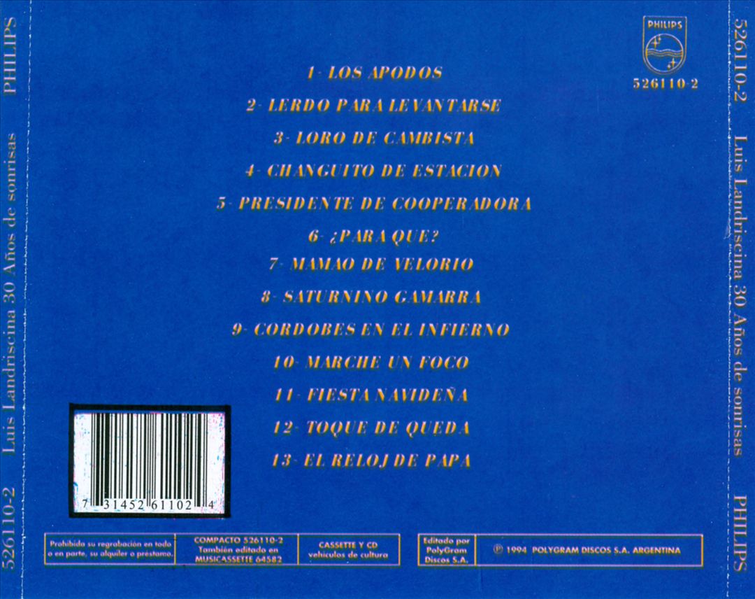 30 Años De Sonrisas cover art